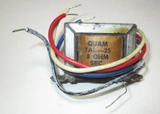 Quam TAL-25 Audio Output Transformer NOS