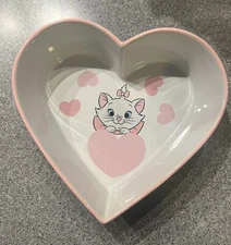 Zrike Brands DISNEY Aristocats MARIE The Cat HEART SHAPED Baking Dish 9"x3" NEW