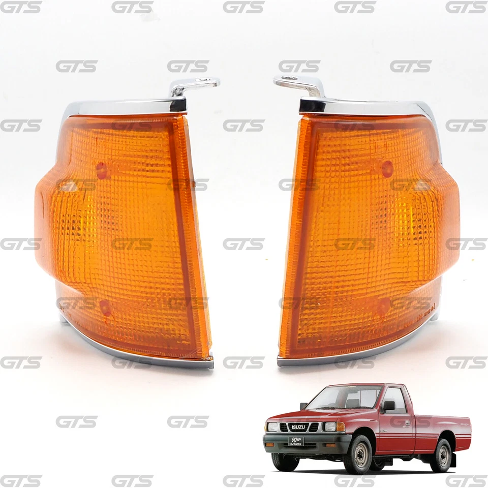Fits Isuzu Tfr Holden Rodeo Vauxhall Brava Pickup 1989 - '95 Pair Corner Light - Image 4 of 4
