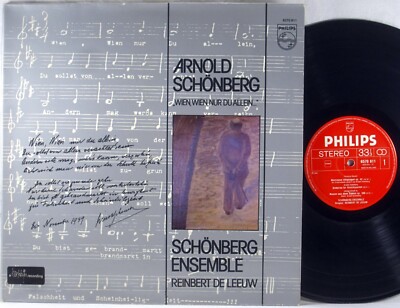PHILIPS 1981 Busoni Sioly Denza SCHOENBERG ENSEMBLE de Leeuw 6570 811