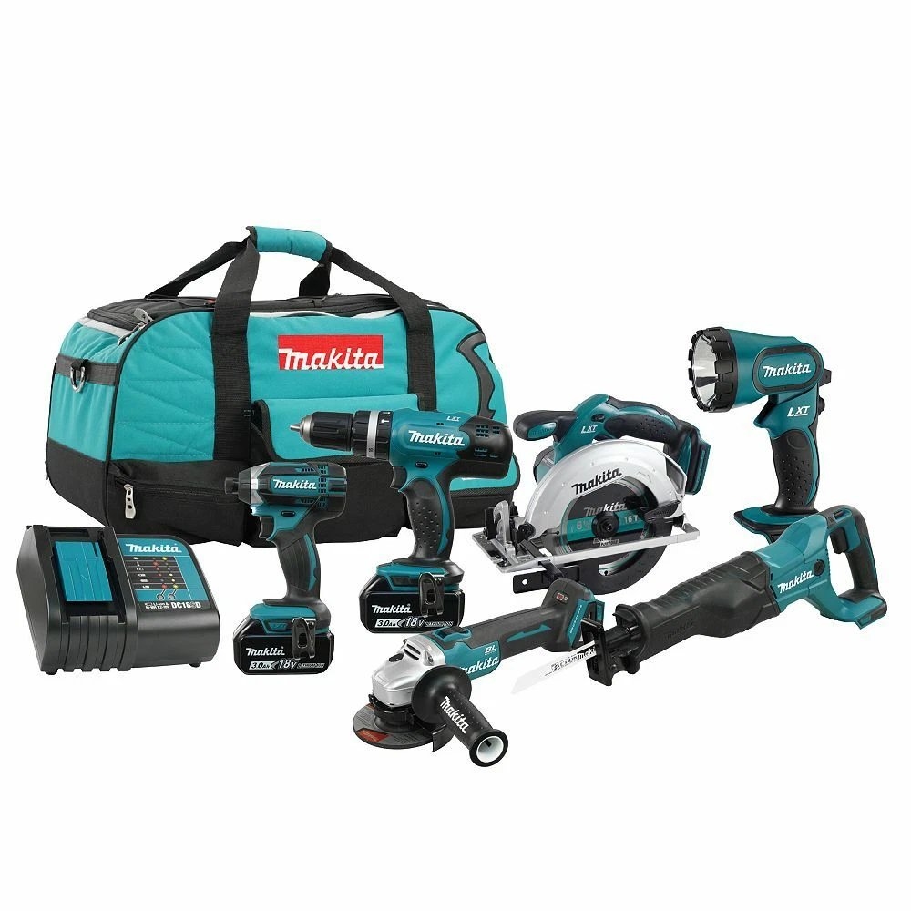 MAKITA CANADA 18V 3.0 Ah LXT CORDLESS Combo Kit 6 Piece eBay