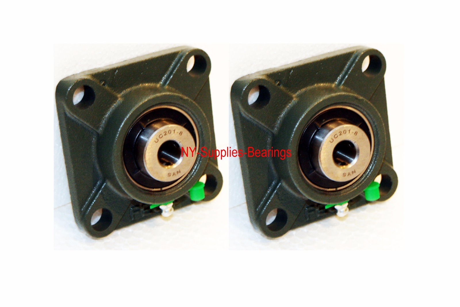 UCF201-8 FSB Cuscinetto Unità Flangia Autolubante 4 Bulloni - Foto 6