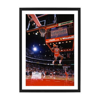 Michael Jordan '1988 Slam Dunk Contest' Fotoposter