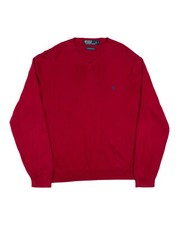 Polo by Ralph Lauren V Neck Classic Jumper Size L