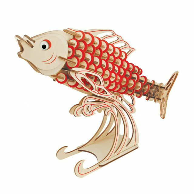 3d fish puzzle