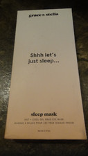 Grace  Stella Hot  Cold Gel Bead Eye Mask For Sleeping Relaxation, SEALED