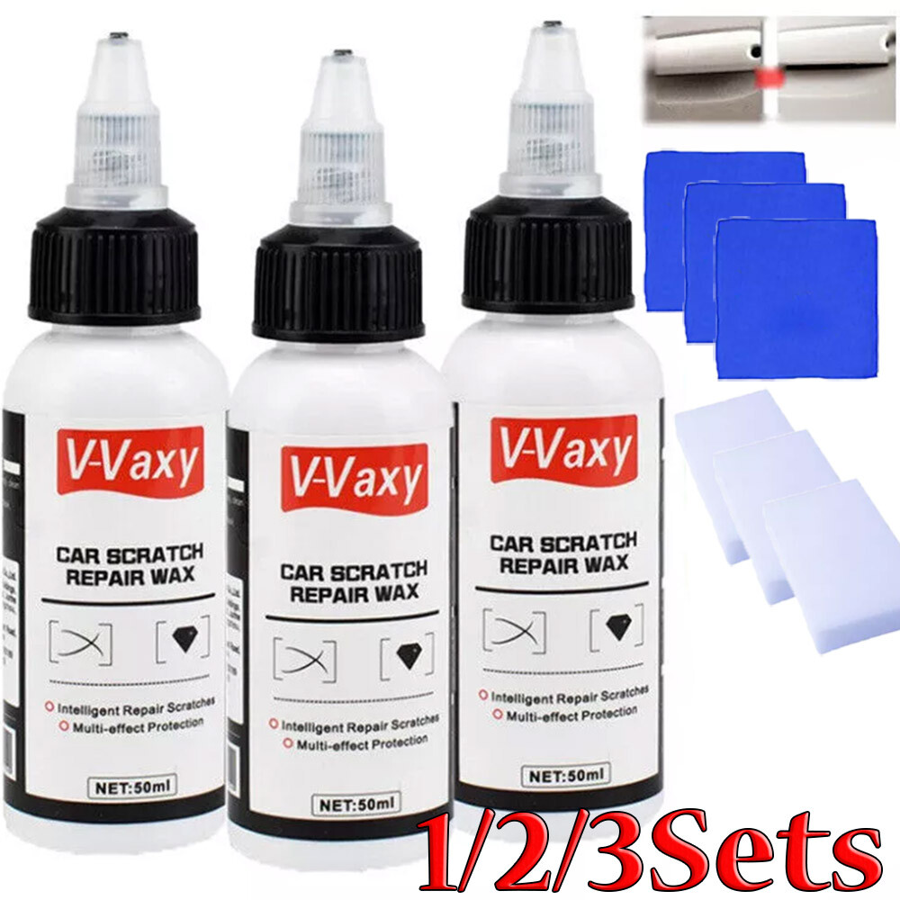 Cera V-vaxy Para Reparar Arañazos De Coche, 5 Piezas