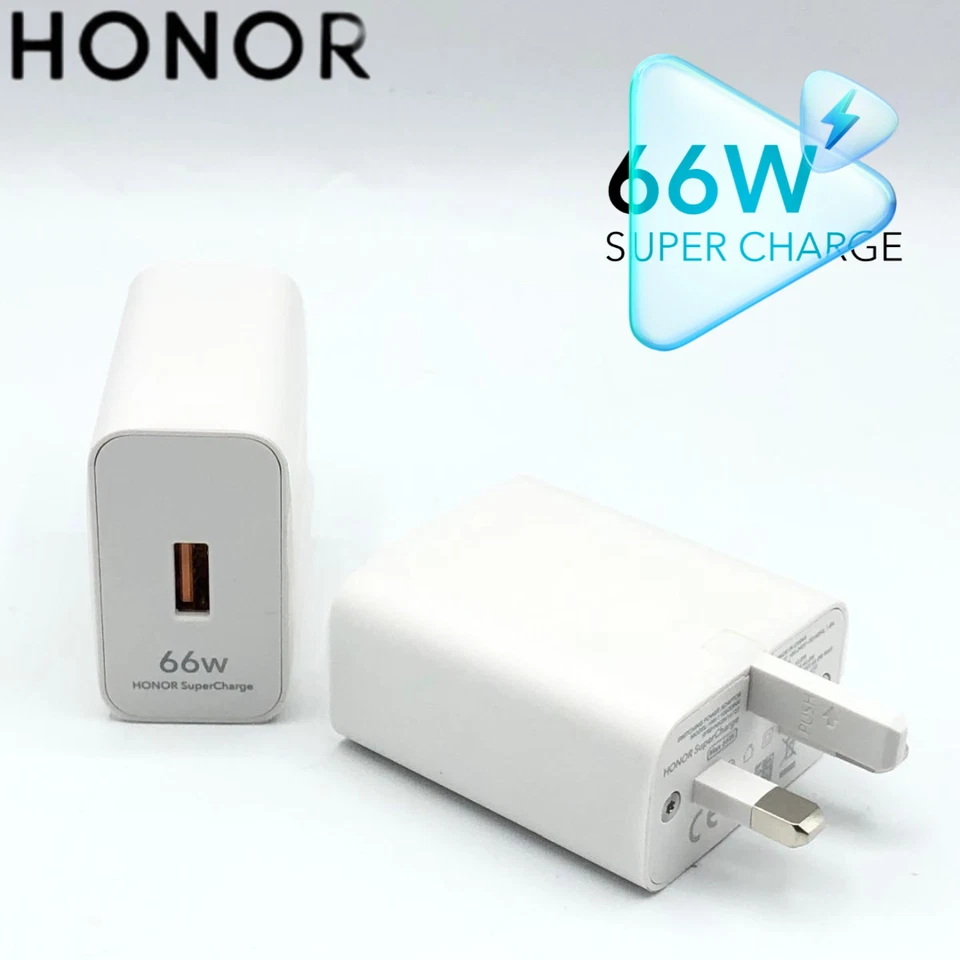 Official Huawei/Honor 66W UK Main Wall Charger Plug Only HW-110600B00 6Amp NEW - Image 2 of 4