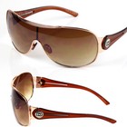 Mens Wrap Around Sunglasses Fashion Designer Shield Shades Large One Lens Retro