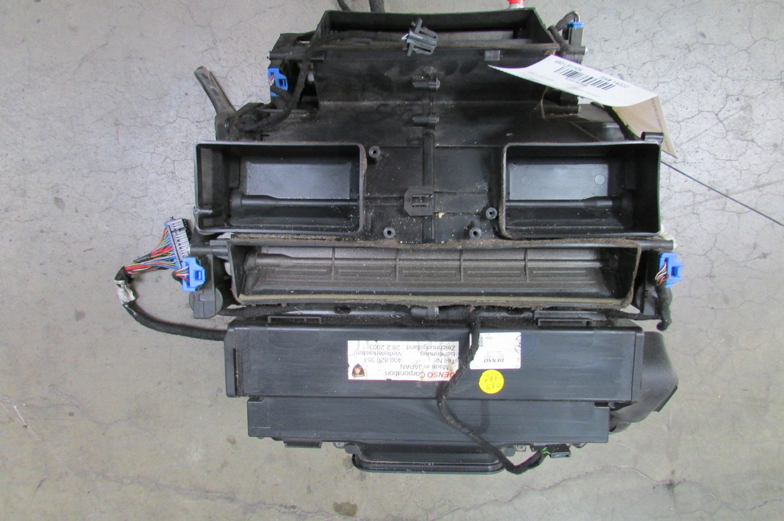 Lamborghini Gallardo, A/C Evaporator, Distribution Box, Used, P/N 400820351