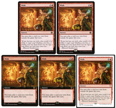 MTG Adventures in the Forgotten Realms AFR Wish MINT (SELECT) | eBay