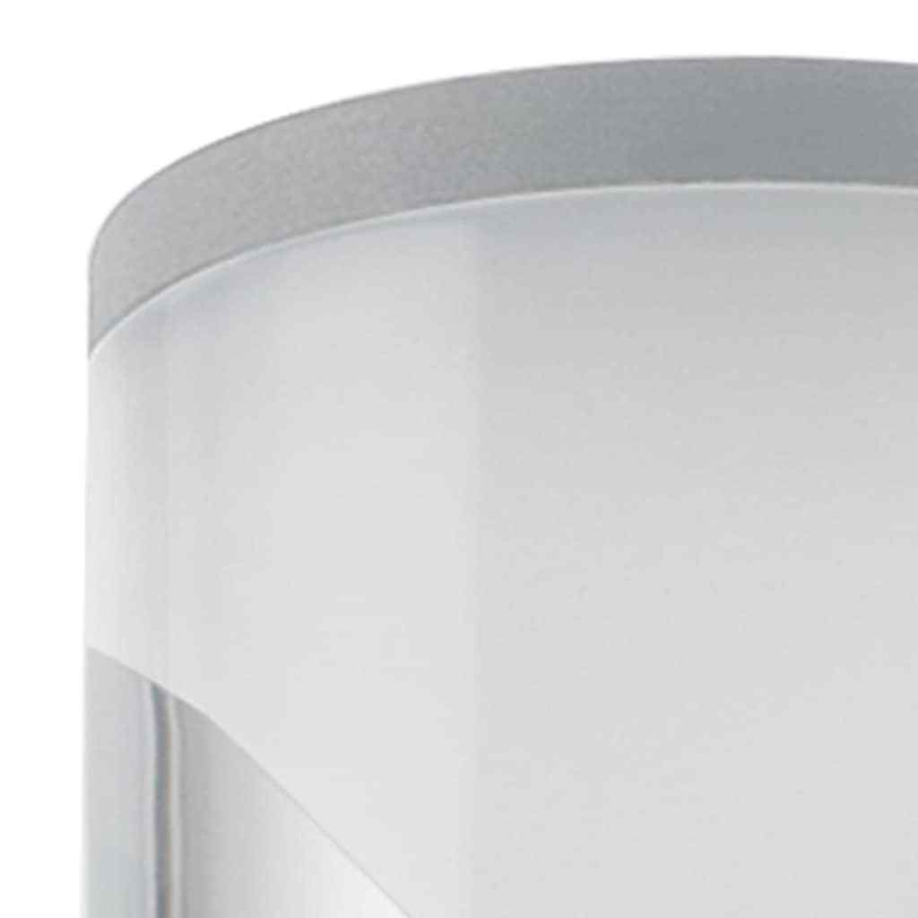 Eglo Lampe Murale éclairage Helvella Argenté Transparent Luminaire