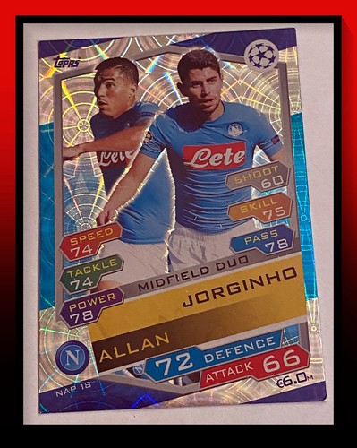 16-17 Topps Match Attax Champions League - Defence/MidField/Forward Duos - Picture 6 of 58