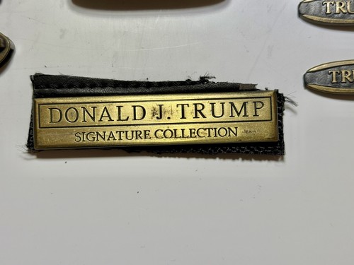 Präsident Donald J Trump Trump GEPÄCKSAMMLUNG SCHNALLE, REISSVERSCHLUSSGRIFFE, PLAKETTE - Bild 13 von 24