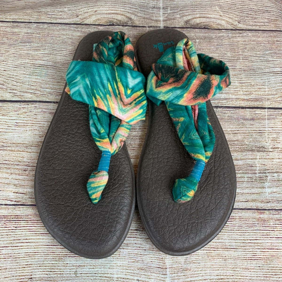 Sanuk Tie Dye Sandals for Women