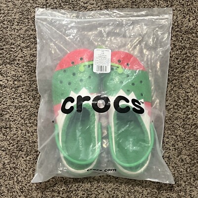 NWT Crocs Classic Lined Holiday Christmas Elf Fur Lined Clogs Shoes Size M10/W12 NEW Crocs Classic Lined Holiday Christmas Elf Fur Lined  main image 3