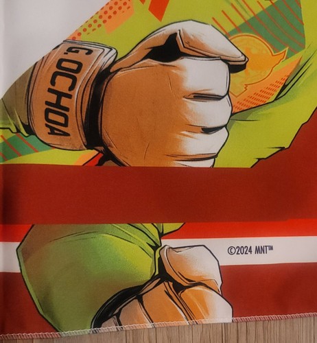 Gran Centenario Guillermo Ochoa Limited Edition Handkerchief Flag Mexico Promo - Picture 4 of 5