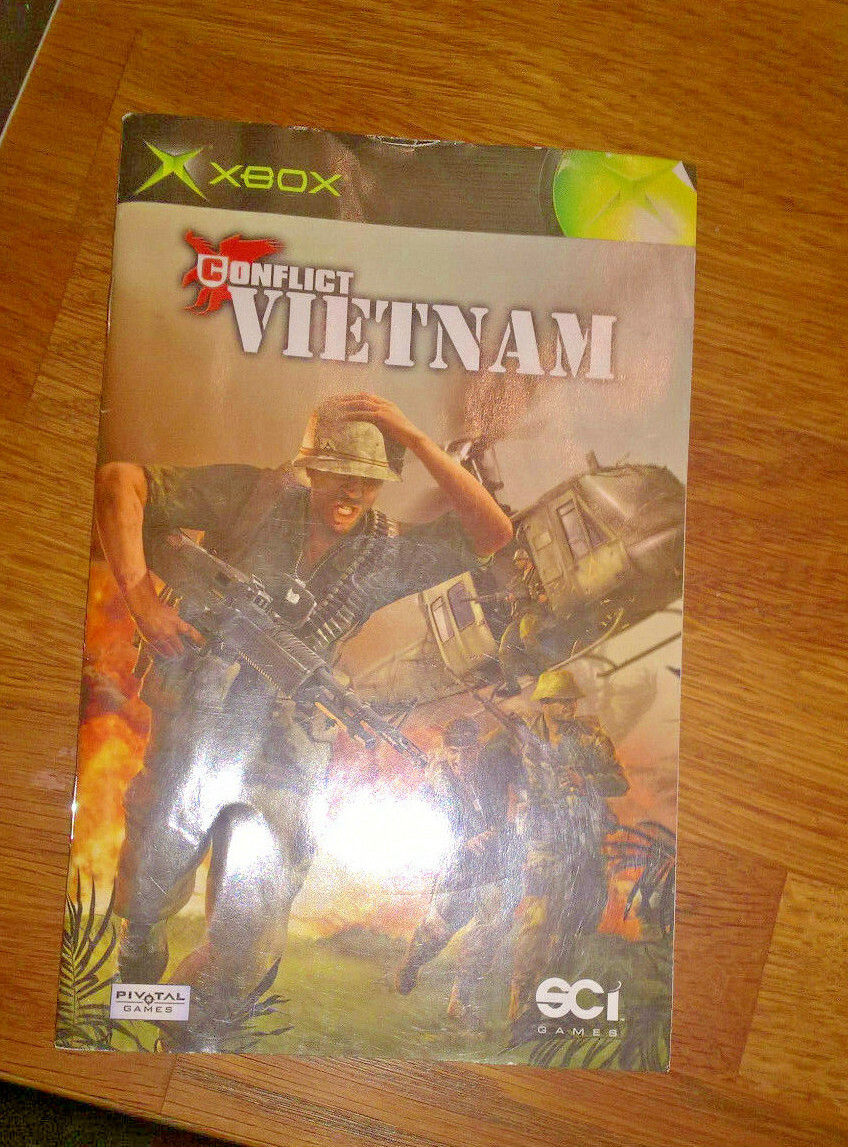 CONFLICT VIETNAM  VF PAL Notice Xbox 1er génération (No game)