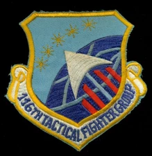 USAF 116th Tactical Fighter Group Patch N-9