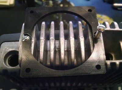 Motorola CDM750, CDM1250, CDM1550, CDR500, Heatsink Fan Bracket