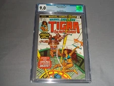 Marvel Chillers #4 CGC 9.0 VF/NM  (Marvel - 04/76) Tigra! Kraven!
