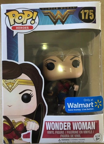 DC Heroes WONDER WOMAN Funko Pop with 