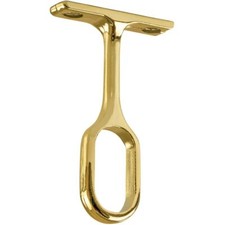 Schrankrohrlager oval Kleiderstangenhalterung Schrankrohr Halter Wand Decke