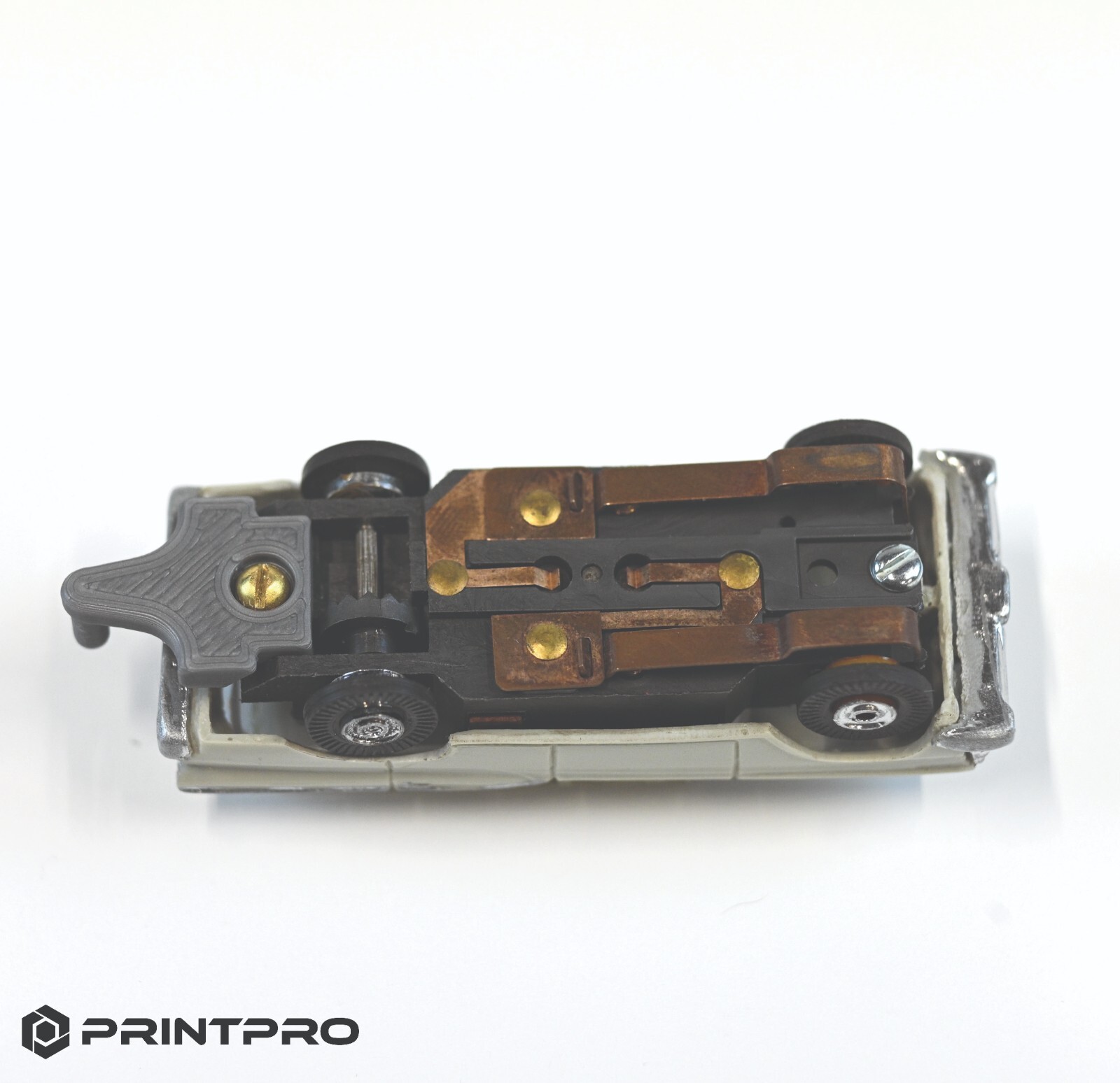 Printpro HO Scale Ice Blue Camper Trailer Kit Fits Aurora Thunderjet