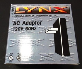 Atari Lynx II Game System with box, power cord and 10 games