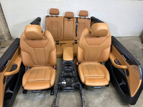 BMW X3 G01 E TUNEL Sitze Satz Komplett Fahrersitz Beifahrersitz Rückbank OE Orig