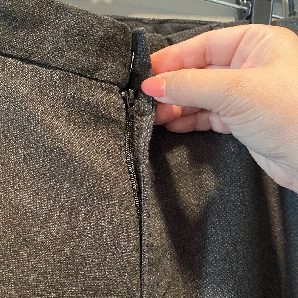 J Crew Flex Wool Dress Pants 34x30 Slim Fit Thompson Gray Stretch image 7