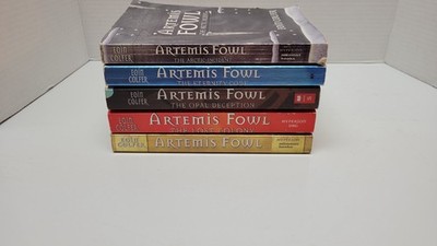 Book Volumes 1-5 Artemis Fowl Eion Colfer Paperbacks Fantasy Crime Sci-fi