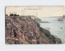 Postcard The Palisades Hudson River USA