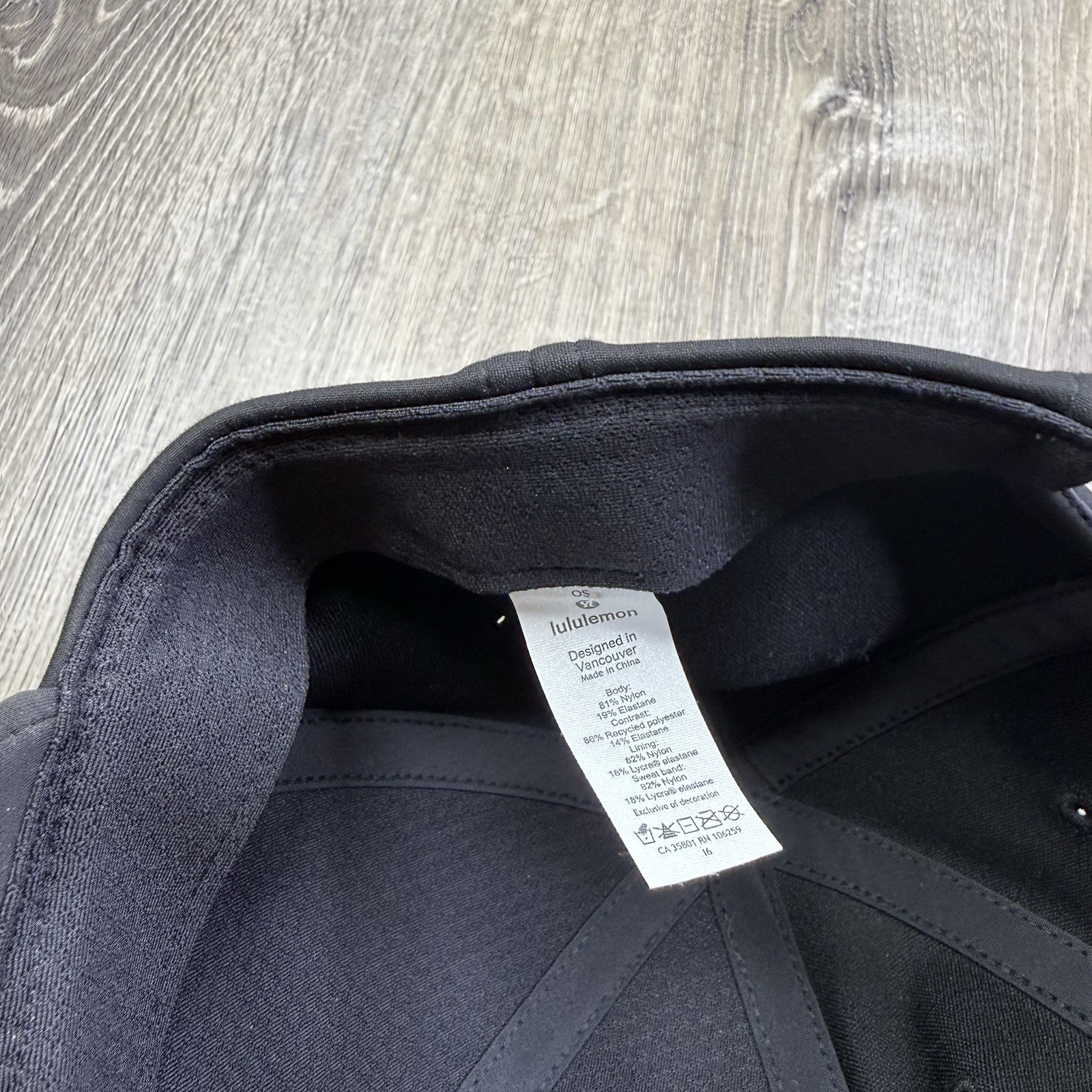 Lululemon Adjustable Black Performance Running Ca… - image 6