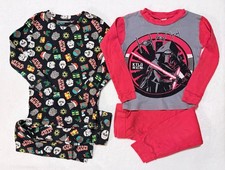 Gap STAR WARS Kylo Ren 2 Pair Boy's Long Sleeve 100 Cotton Pajamas PJs size 6