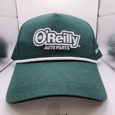 O-Reilly Auto Parts Snapback Baseball Cap Green NWOT 