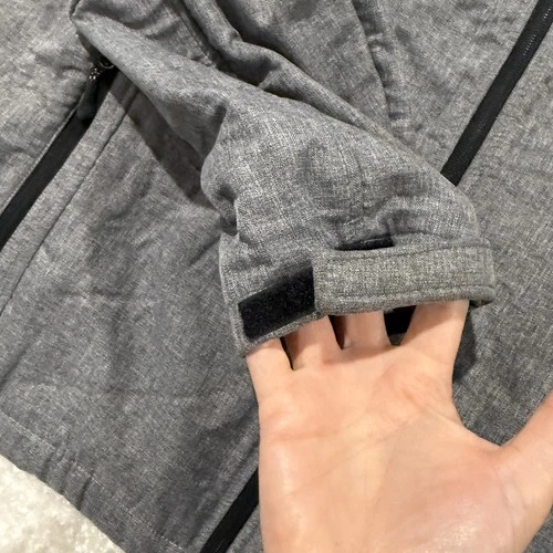 Magellan Outdoors Jacket Mens XL Gray Softshell Fleece Lined Full Zip Hiking image 7