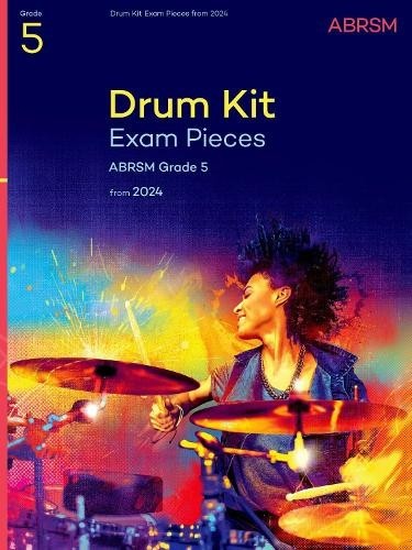 ABRSM Drum Kit Exam Pieces Grade 5 Music Book from 2024 - S8