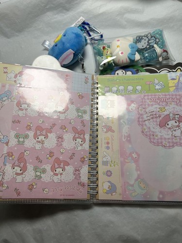 Sanrio Hello Kitty File 2L Size HemSplit Retro Heisei Used - Picture 7 of 18