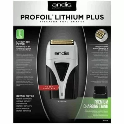 NEW Andis TS-2 Pro Foil Lithium Plus Titanium Foil Shaver Men Electric Shaver.