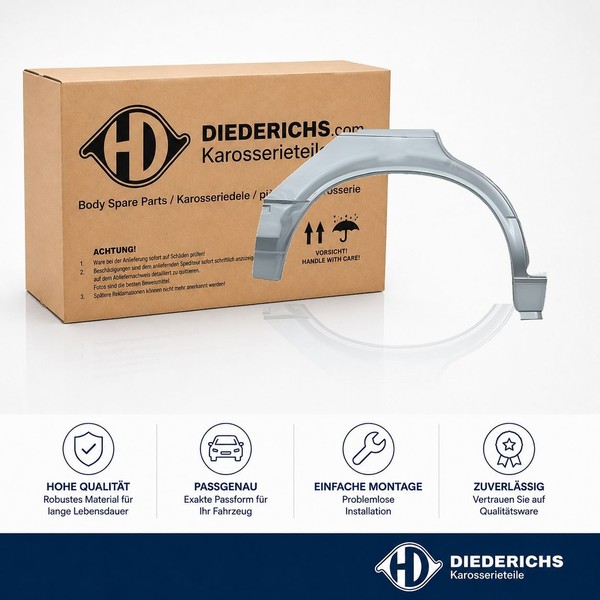 Seitenwand Hinten Rechts Diederichs 9127132 FÜR BMW-image