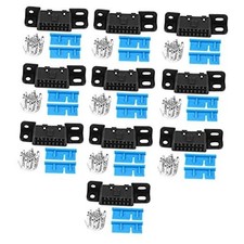 Female Connector Kit, OBD2 II 16Pin Female Connector OBDII Cable Car Auto