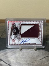2020 Leaf Trinity Signatures Red Foil /15 Kendrick Rogers Rookie Auto RC