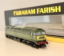 Graham Farish N Gauge 371-825A Class 47 D1745 BR Green - DCC Ready