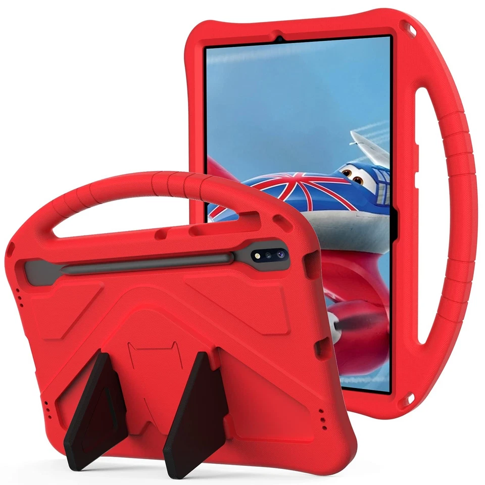 Funda Dteck para Samsung Galaxy Tab S10+/S9+/S7 FE/Galaxy Tab S8+, apta para niños... Foto 2 de 4