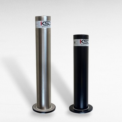 Teleskop-Sicherheitspoller Edelstahl - reflektierender Park Einfahrt Pfosten