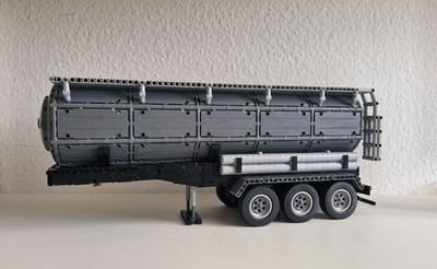 Bauanleitung Kippsilo-Trailer für Arocs Technic Lego-Moc 220892 Mould King