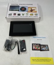 7 Inch Black Electronic Picture Display USB Digital Photo Frame