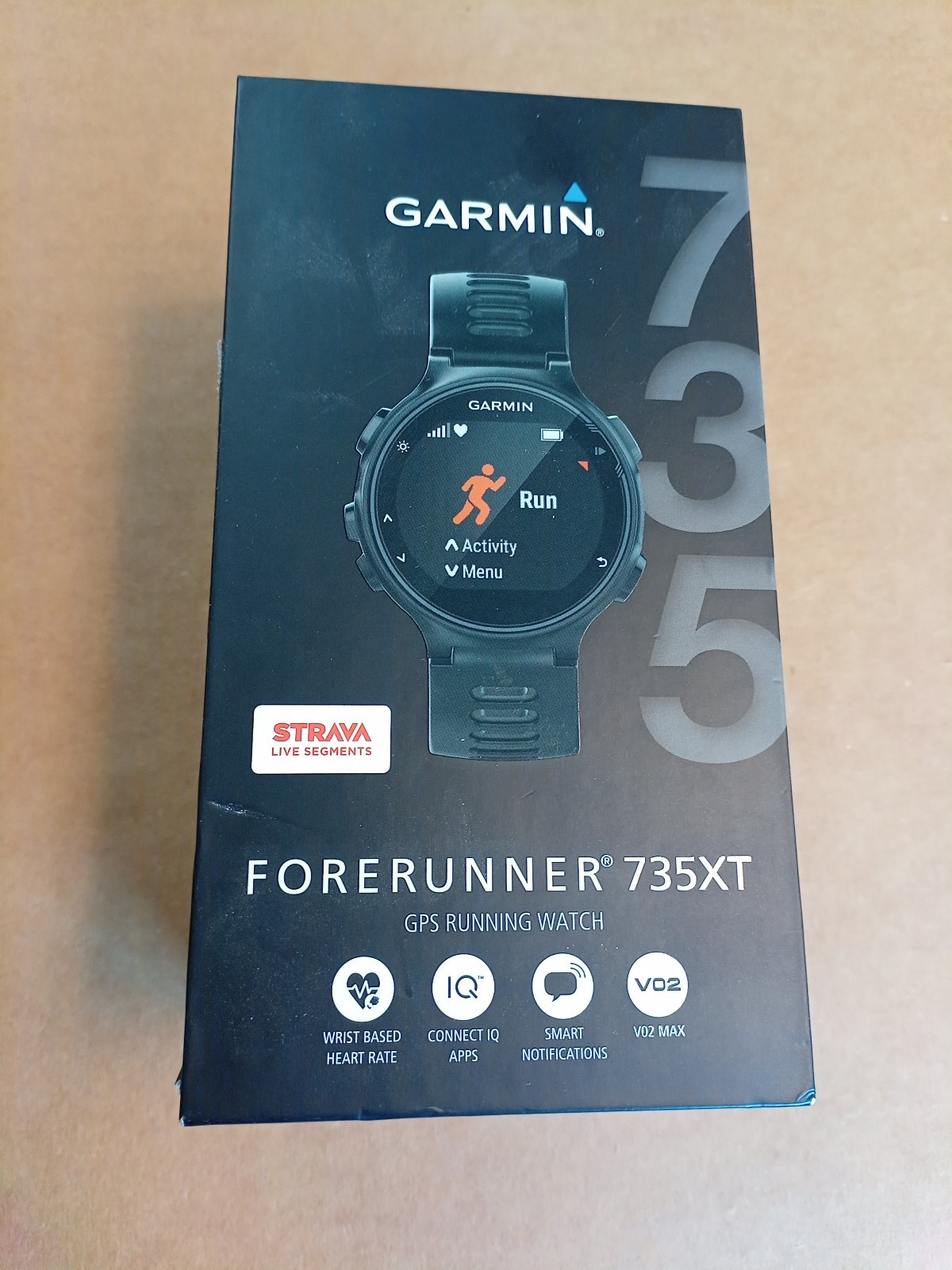 Garmin 010-01614-00 Forerunner 735XT Watch - Black /Gray