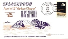 11.24.1969 Apollo 12 Splashdown "Yankee Clipper" - Cape Canaveral FL - J19207